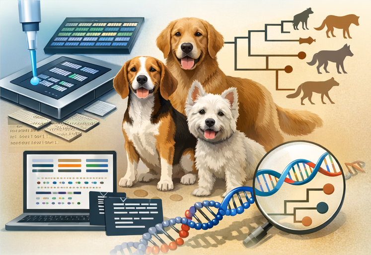 Dog's FASTQ analysis & Basic Phylogenetics